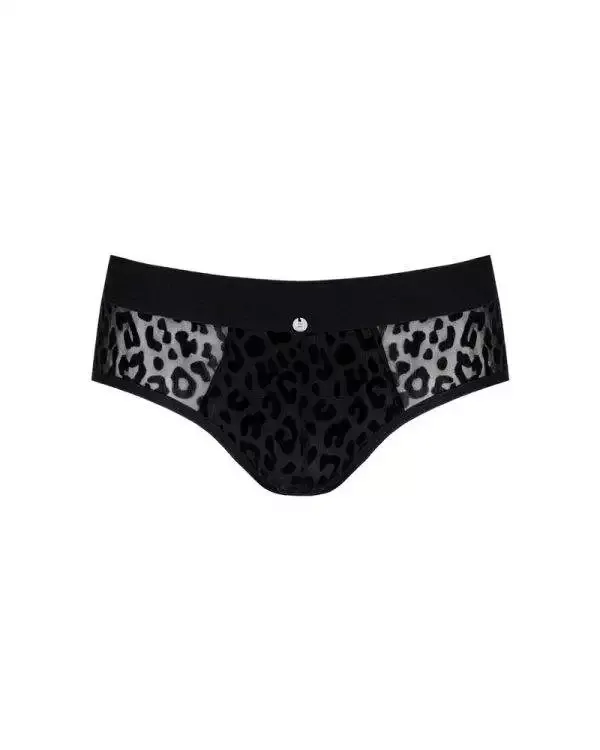 Obsessive Jockstrap Azmeron - Leo-Look, elastisch & bequem schwarz L/XL