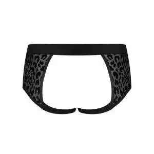 Obsessive Jockstrap Azmeron - Leo-Look, elastisch & bequem schwarz L/XL Obsessive Jockstrap Azmeron - Leo-Look, elastisch & bequem schwarz L/XL – Bild 4