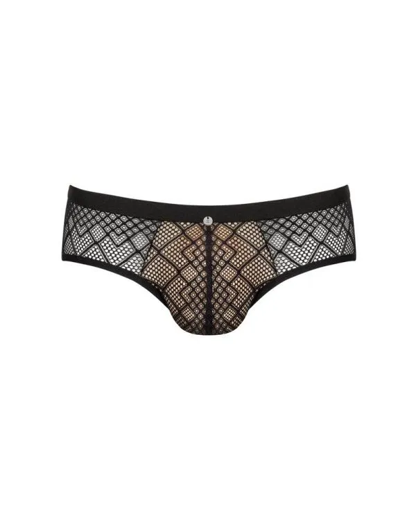 Obsessive Severio Jockstrap - Extravagante Transparenz, bequemer Tragekomfort schwarz L/XL