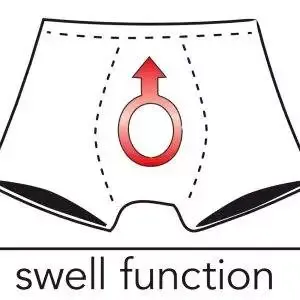 Svenjoyment Glanz-String mit Swellfunktion, Lackglanz, rot/schwarz, breiter Webgummibund Svenjoyment Glanz-String mit Swellfunktion, Lackglanz, rot/schwarz, breiter Webgummibund – Bild 4