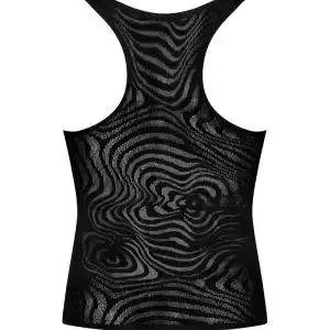 Obsessive Trendshirt - Schwarz, transparent, grafisches Muster schwarz S-L Obsessive Trendshirt - Schwarz, transparent, grafisches Muster schwarz S-L – Bild 4