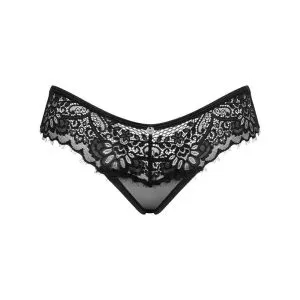 Obsessive Maderris Spitzenhöschen - Sexy Schnitt, betont den Po schwarz XL/2XL Obsessive Maderris Spitzenhöschen - Sexy Schnitt, betont den Po schwarz XL/2XL – Bild 3