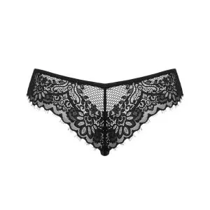 Obsessive Maderris Spitzenhöschen - Sexy Schnitt, betont den Po schwarz XL/2XL Obsessive Maderris Spitzenhöschen - Sexy Schnitt, betont den Po schwarz XL/2XL – Bild 4
