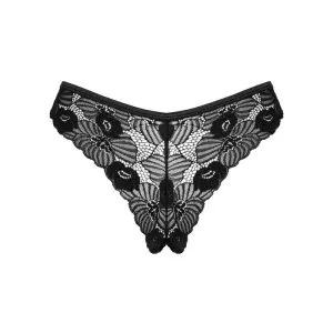 Obsessive Riostring Serena Love - Spitzen-Eleganz & Tragekomfort schwarz XL/2XL Obsessive Riostring Serena Love - Spitzen-Eleganz & Tragekomfort schwarz XL/2XL – Bild 4