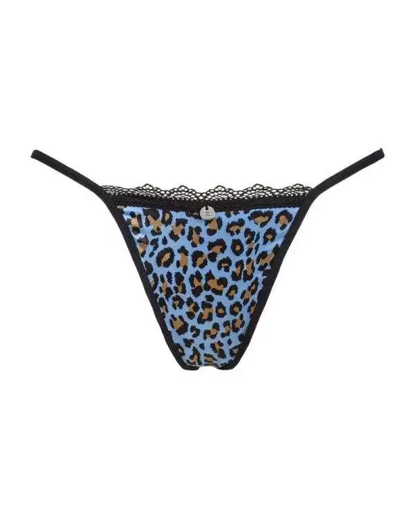 Obsessive Miamor - Verführerischer Spitzenstring blau S/M Obsessive Miamor - Verführerischer Spitzenstring blau S/M