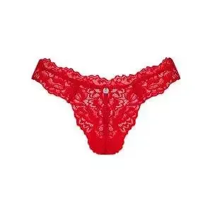 Obsessive Amor Cherris - Roter Riostring aus Spitze rot L/XL Obsessive Amor Cherris - Roter Riostring aus Spitze rot L/XL – Bild 3