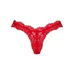 Obsessive Amor Cherris - Roter Riostring aus Spitze rot L/XL Obsessive Amor Cherris - Roter Riostring aus Spitze rot L/XL – Bild 4