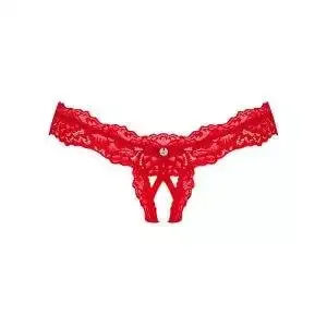 Obsessive Amor Cherris - Roter Riostring aus Spitze rot S/M Obsessive Amor Cherris - Roter Riostring aus Spitze rot S/M – Bild 3