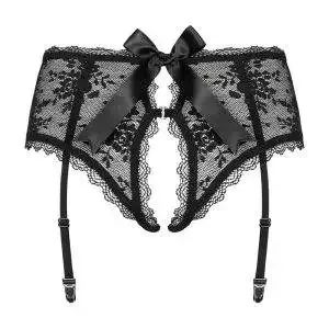 Obsessive Atenica Strapsgurt - Raffinierte Verführung! schwarz S/M Obsessive Atenica Strapsgurt - Raffinierte Verführung! schwarz S/M – Bild 4