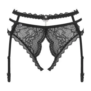 Obsessive Strapsgürtel Pearlove schwarz XS/S Obsessive Strapsgürtel Pearlove schwarz XS/S – Bild 3