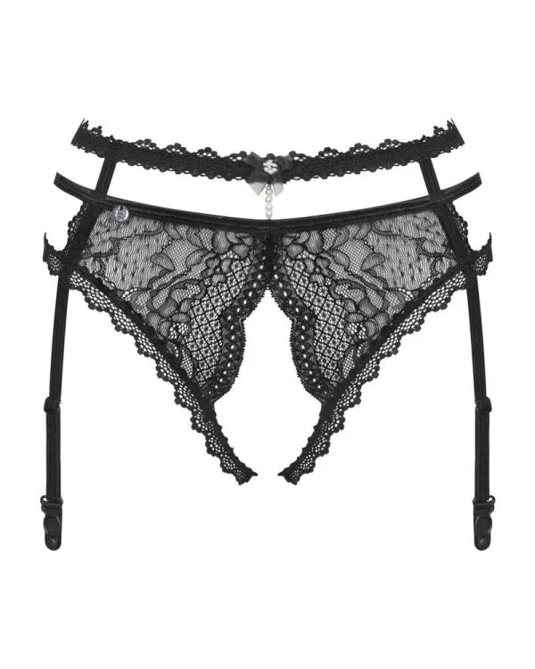 Obsessive Strapsgürtel Pearlove schwarz XS/S