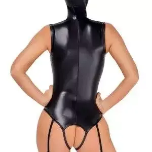 Bad Kitty traps-Body ouvert mit Kopfmaske schwarz 2XL Bad Kitty traps-Body ouvert mit Kopfmaske schwarz 2XL – Bild 5