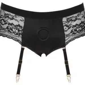 Bad Kitty Strap-on-Panties - Po-freie Panties mit Haltering schwarz XL Bad Kitty Strap-on-Panties - Po-freie Panties mit Haltering schwarz XL – Bild 5