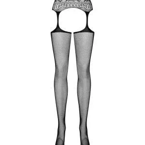 Obsessive Strapsgürtel mit elastischen Strümpfen schwarz XL/2XL Obsessive Strapsgürtel mit elastischen Strümpfen schwarz XL/2XL – Bild 3