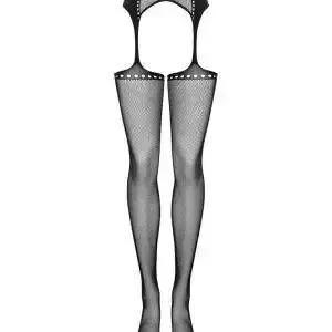 Obsessive Strapsgürtel mit elastischen Strümpfen schwarz S-L Obsessive Strapsgürtel mit elastischen Strümpfen schwarz S-L – Bild 3