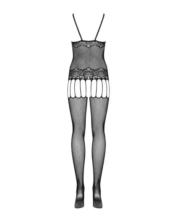 Obsessive Netz-Catsuit ouvert F234 - Elastisch & weich, mit Fuß schwarz S-L Obsessive Netz-Catsuit ouvert F234 - Elastisch & weich, mit Fuß schwarz S-L