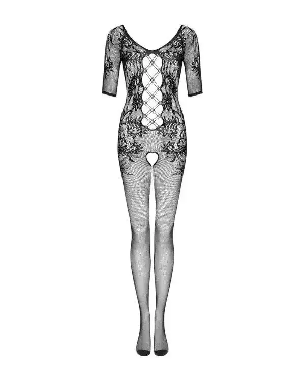 Obsessive Catsuit Straps-Look schwarz S-L