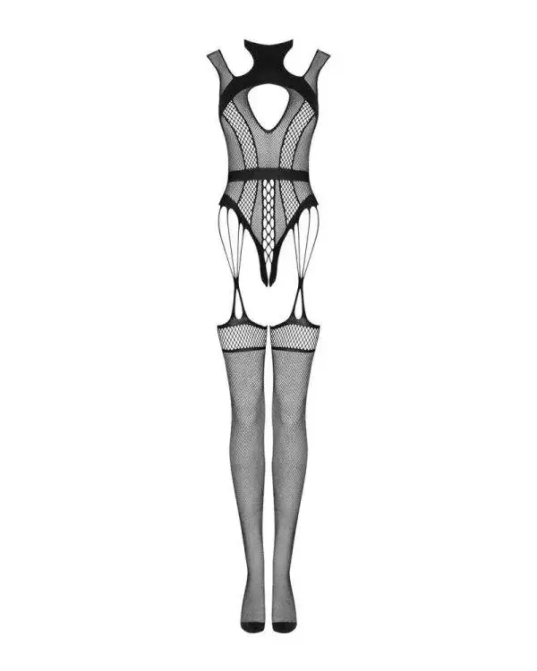 Obsessive G326 Bodystocking - Sinnlicher Catsuit in Schwarz schwarz S-L Obsessive G326 Bodystocking - Sinnlicher Catsuit in Schwarz schwarz S-L