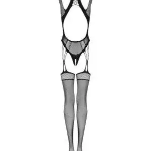 Obsessive G326 Bodystocking - Sinnlicher Catsuit in Schwarz schwarz S-L Obsessive G326 Bodystocking - Sinnlicher Catsuit in Schwarz schwarz S-L – Bild 5