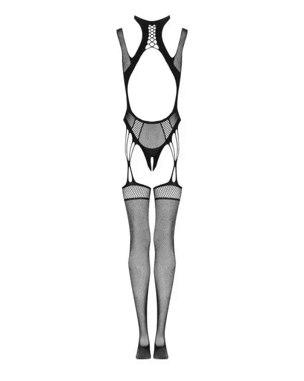 Obsessive G326 Bodystocking - Sinnlicher Catsuit in Schwarz schwarz S-L Obsessive G326 Bodystocking - Sinnlicher Catsuit in Schwarz schwarz S-L
