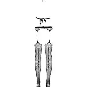 Obsessive Catsuit - Aufsehenerregender Bodystocking mit durchbrochenem Netz schwarz S-L Obsessive Catsuit - Aufsehenerregender Bodystocking mit durchbrochenem Netz schwarz S-L – Bild 4