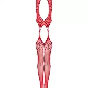 Obsessive Catsuit Flügel-Motive rot S-L Obsessive Catsuit Flügel-Motive rot S-L – Bild 4