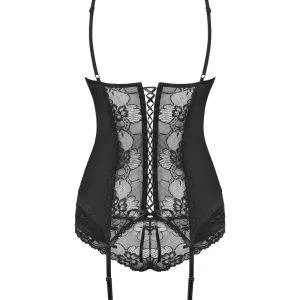 Obsessive Emperita Strapshemd Set schwarz S/M Obsessive Emperita Strapshemd Set schwarz S/M – Bild 4