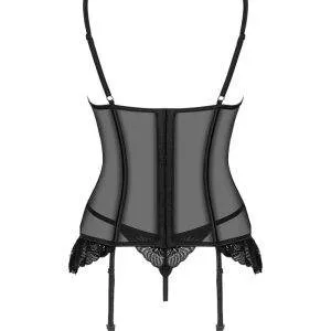 Obsessive Strapshemd Serena Love schwarz XL/2XL Obsessive Strapshemd Serena Love schwarz XL/2XL – Bild 4