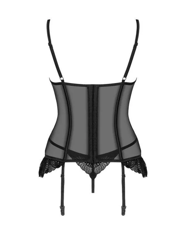 Obsessive Strapshemd Serena Love schwarz XL/2XL Obsessive Strapshemd Serena Love schwarz XL/2XL