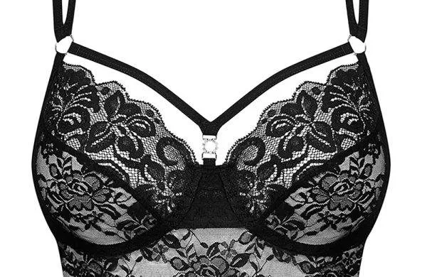 Obsessive Verführerischer Teddy - Pikantes Design für sinnliche Fantasien schwarz S/M Obsessive Verführerischer Teddy - Pikantes Design für sinnliche Fantasien schwarz S/M