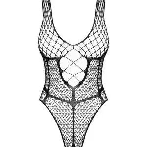 Obsessive Body ouvert B115 - Netz-Transparenz & Taillen-Betonung schwarz S-L Obsessive Body ouvert B115 - Netz-Transparenz & Taillen-Betonung schwarz S-L – Bild 3