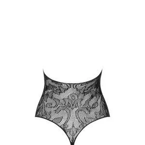 Obsessive Verführerischer Teddy mit offenem Schritt schwarz S-L Obsessive Verführerischer Teddy mit offenem Schritt schwarz S-L – Bild 4