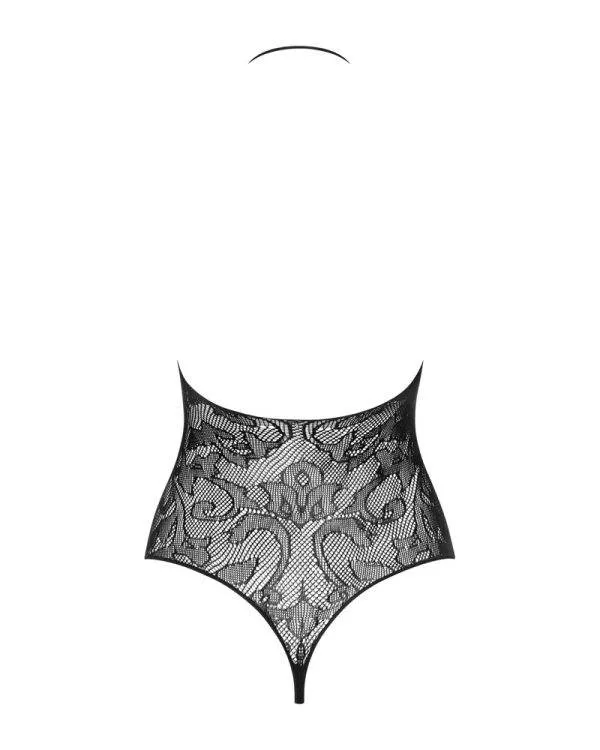 Obsessive Verführerischer Teddy mit offenem Schritt schwarz S-L Obsessive Verführerischer Teddy mit offenem Schritt schwarz S-L