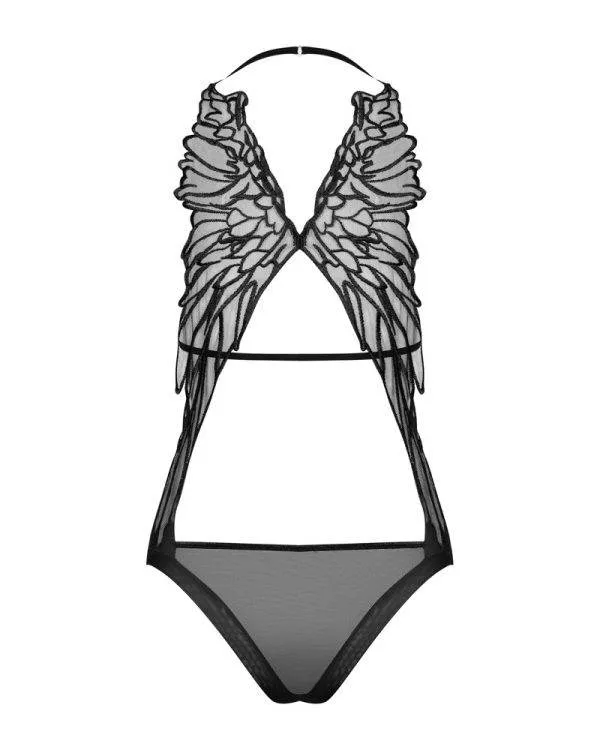 Obsessive Teddy B134 - Sexy schwarzer Strick-Teddy mit betonten Formen und offenem Schritt. Perfekt für einen romantischen Abend zu zweit! (90% Polyamid, 10% Elasthan) schwarz S/M Obsessive Teddy B134 - Sexy schwarzer Strick-Teddy mit betonten Formen und offenem Schritt. Perfekt für einen romantischen Abend zu zweit! (90% Polyamid, 10% Elasthan) schwarz S/M