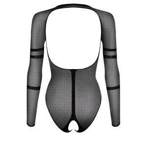 Obsessive B137 Teddy, verführerisches Schlangenmotiv, offener Rücken, offener Schritt schwarz XL/2XL Obsessive B137 Teddy, verführerisches Schlangenmotiv, offener Rücken, offener Schritt schwarz XL/2XL – Bild 4