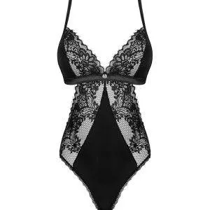 Obsessive Maderris Body - Verführerische Spitze, hoher Tragekomfort () schwarz XL/2XL Obsessive Maderris Body - Verführerische Spitze, hoher Tragekomfort () schwarz XL/2XL – Bild 3