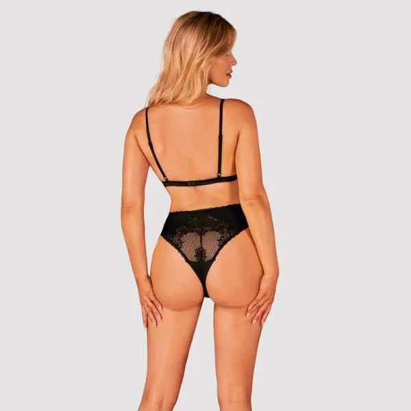 Obsessive Maderris Body - Verführerische Spitze, hoher Tragekomfort () schwarz XL/2XL Obsessive Maderris Body - Verführerische Spitze, hoher Tragekomfort () schwarz XL/2XL