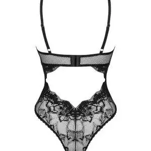 Obsessive Body Olvidia - Extravaganter Spitzen-Einteiler schwarz XS/S Obsessive Body Olvidia - Extravaganter Spitzen-Einteiler schwarz XS/S – Bild 4