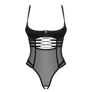 Obsessive Stringbody Roxelia - Ouvert, transparent, verführerisch schwarz XS/S Obsessive Stringbody Roxelia - Ouvert, transparent, verführerisch schwarz XS/S – Bild 3