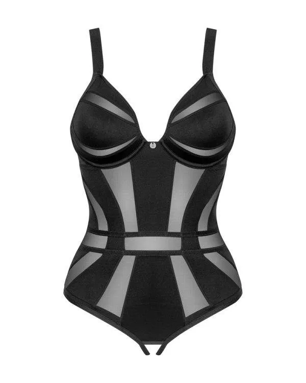 Obsessive Body Chic Amoria - Stilvoller Look, hoher Tragekomfort schwarz M/L Obsessive Body Chic Amoria - Stilvoller Look, hoher Tragekomfort schwarz M/L