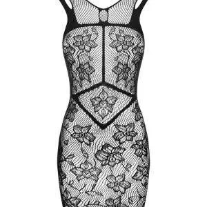 Obsessive Agatya Kleid - Sexy schwarzes Kleid mit verstellbaren Trägern und Spitzenverzierung schwarz S-L Obsessive Agatya Kleid - Sexy schwarzes Kleid mit verstellbaren Trägern und Spitzenverzierung schwarz S-L – Bild 3