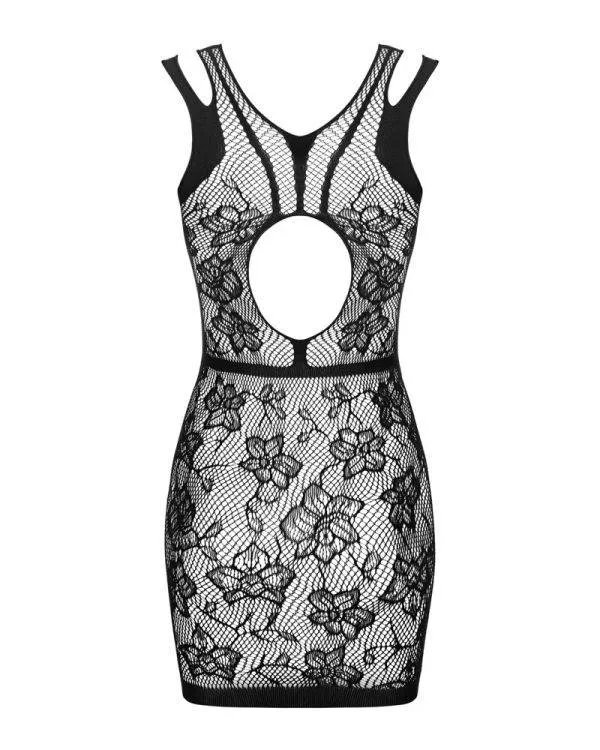 Obsessive Agatya Kleid - Sexy schwarzes Kleid mit verstellbaren Trägern und Spitzenverzierung schwarz S-L Obsessive Agatya Kleid - Sexy schwarzes Kleid mit verstellbaren Trägern und Spitzenverzierung schwarz S-L