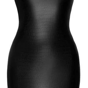 Noir Kroko Tube-Minikleid schwarz L Noir Kroko Tube-Minikleid schwarz L – Bild 5