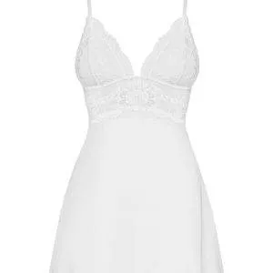 Obsessive Verführerisches Babydoll, schwarz, verstellbare Träger, Spitzenverzierungen, inklusive Tanga weiß S/M Obsessive Verführerisches Babydoll, schwarz, verstellbare Träger, Spitzenverzierungen, inklusive Tanga weiß S/M – Bild 3