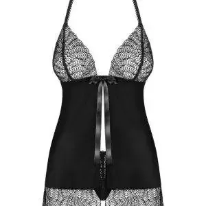 Obsessive Chiccanta Babydoll, sinnlich und verführerisch schwarz L/XL Obsessive Chiccanta Babydoll, sinnlich und verführerisch schwarz L/XL – Bild 3