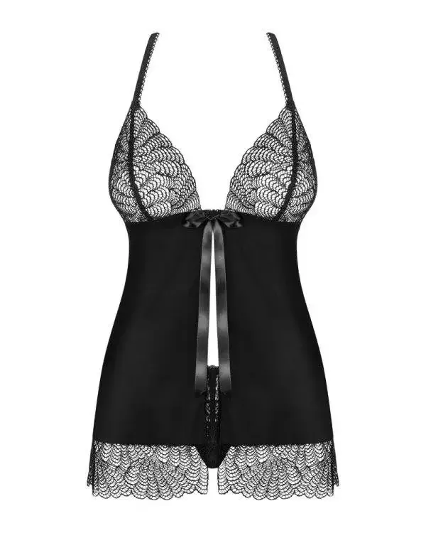 Obsessive Chiccanta Babydoll, sinnlich und verführerisch schwarz L/XL
