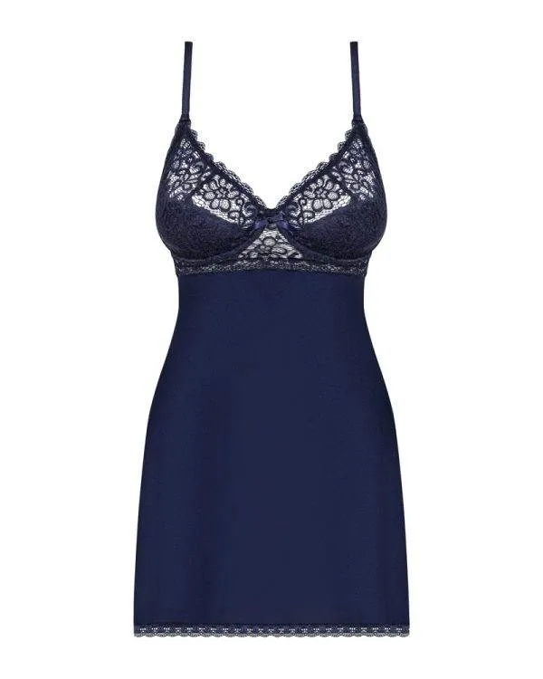 Obsessive Chiccanta Babydoll, sinnlich und verführerisch blau S/M