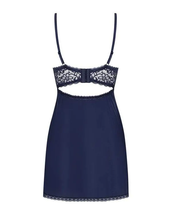 Obsessive Chiccanta Babydoll, sinnlich und verführerisch blau S/M Obsessive Chiccanta Babydoll, sinnlich und verführerisch blau S/M
