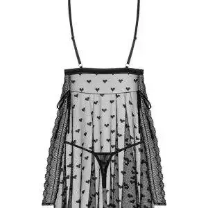 Obsessive Elegante Verführung Nachtblau schwarz S/M Obsessive Elegante Verführung Nachtblau schwarz S/M – Bild 4