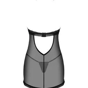 Obsessive Medilla Kleid mit String schwarz XL/2XL Obsessive Medilla Kleid mit String schwarz XL/2XL – Bild 4